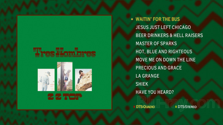 ZZ Top: Tres Hombres Blu-ray (Rhino Exclusive Super Jewel Box)