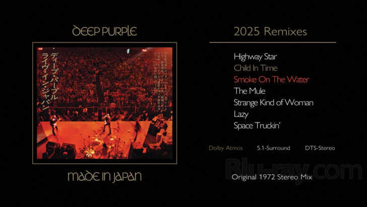 Deep Purple: Made in Japan Blu-ray (Super Deluxe Edition | Blu-ray