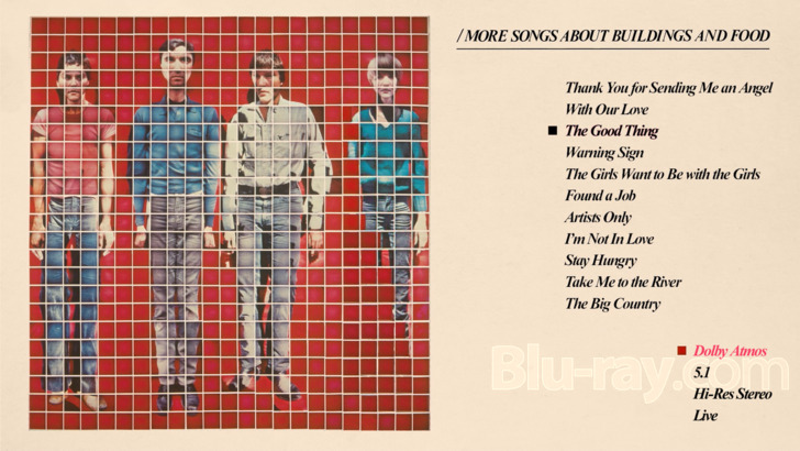 Talking Heads - More Songs About Buildings and Food Blu-ray
