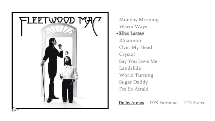 Fleetwood Mac: Fleetwood Mac Blu-ray (Atmos Blu-ray Audio)