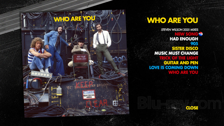 The Who: Who Are You Blu-ray (Blu-ray Audio | Super Deluxe Book
