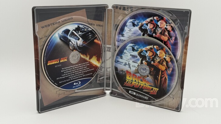 Back to the Future Part III 4K Blu-ray (SteelBook)