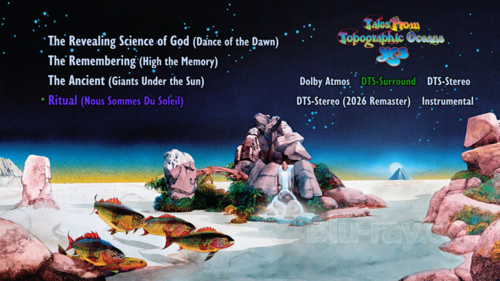 Yes : Tales From Topographic Oceans Blu-ray (Blu-ray Audio | Super
