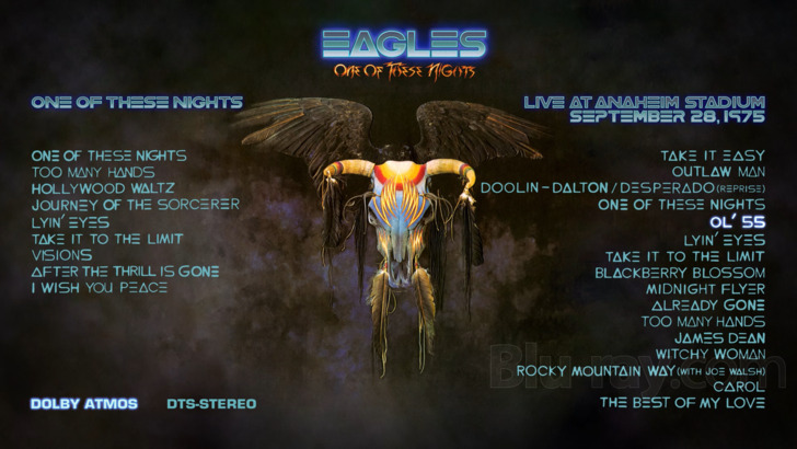 Eagles: One of These Nights Blu-ray (DigiPack)