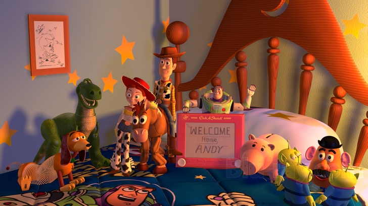 Pixar: Toy Story 2 - movie clip - Road Crossing! (Blu-Ray promo) 