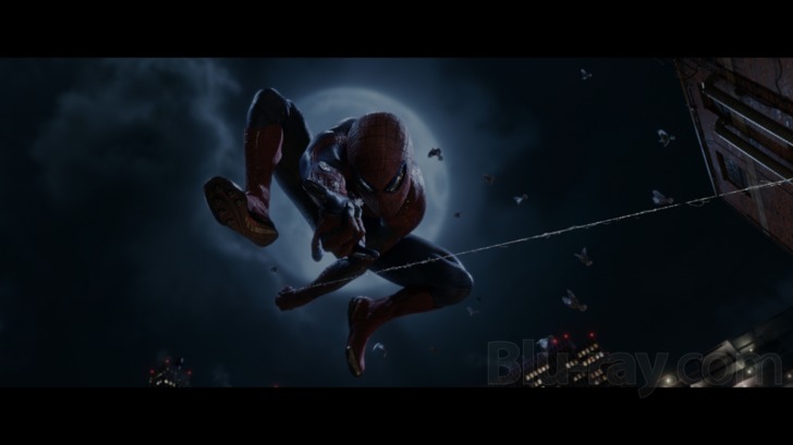 the amazing spider man blu ray