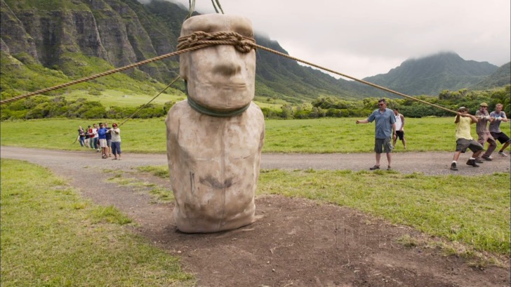 Moai statue in wii sports