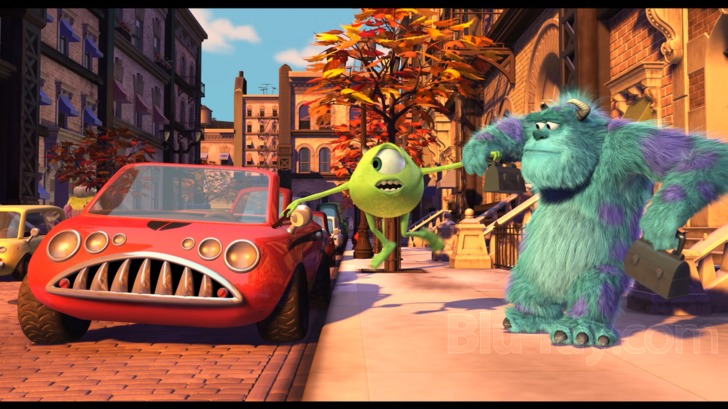 monsters inc new car