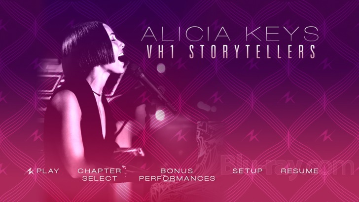 Alicia Keys: VH1 Storytellers Blu-ray