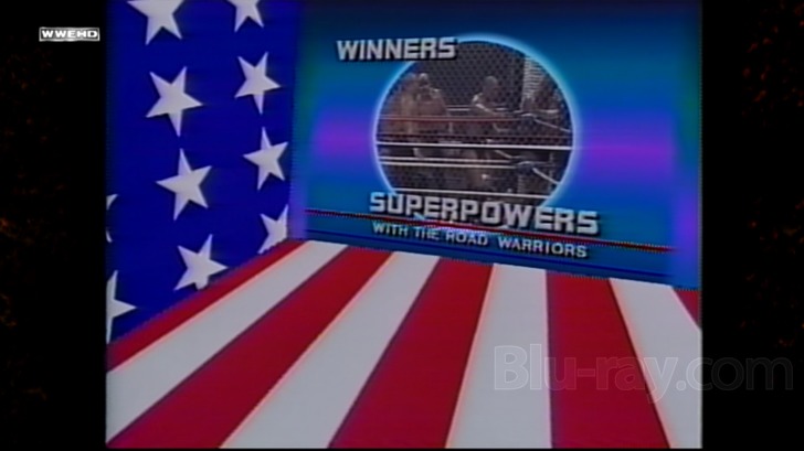 WCW WWE War Games 87  VHS  Blu Ray  classic Keychain Ric Flair Dusty Rhodes 