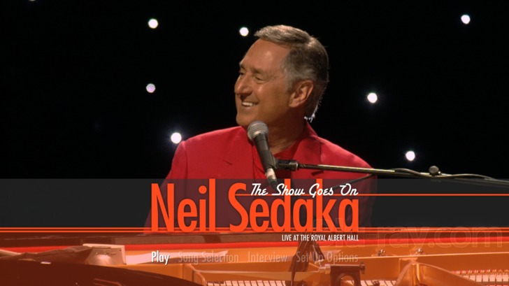 neil sedaka the show goes on live at the royal albert hall blu ray