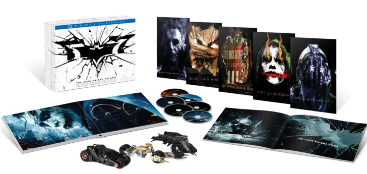 The Dark Knight Trilogy Blu-ray (Ultimate Collector's Edition | Batman ...