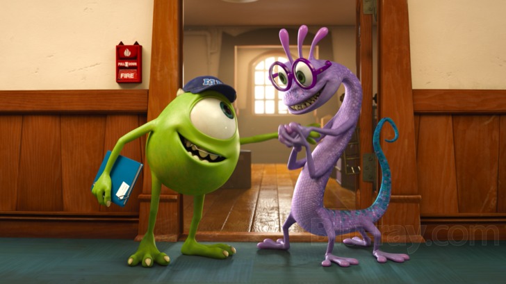 Monsters, Inc. - Mike and Sully meets Randall Scene 