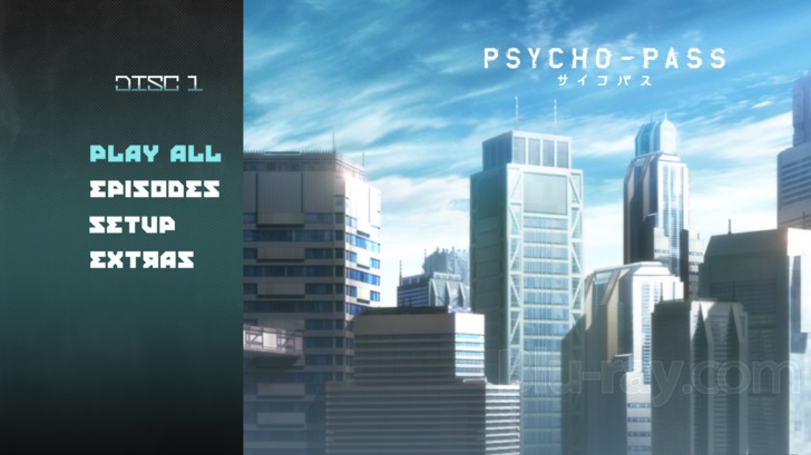 Psycho-Pass Series Complete 6 Blu-Ray +CD +Book New Sealed (Sleeveless  Open) R2